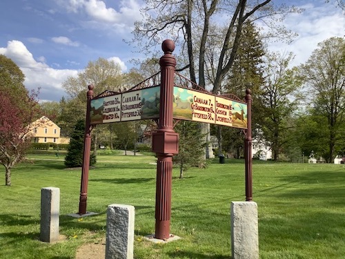 Village Green Sign Completed